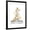 Black Frame, variant on Art.com Gilded Paris Art Print by Moira Hershey, White Frame Wall Art, 23" x 29"