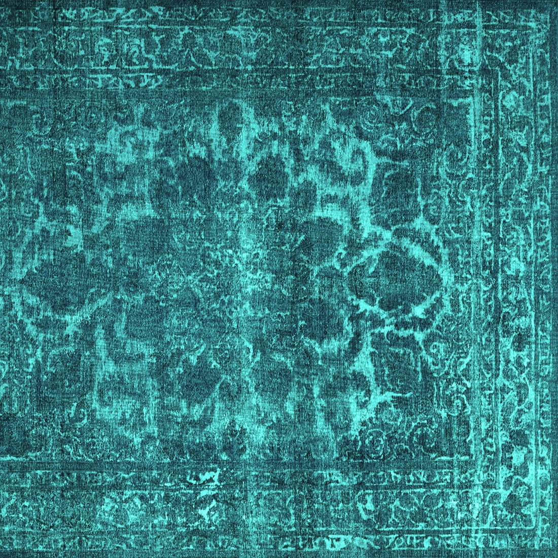 Turquoise Rug Texture Ahgly Company Machine Washable Indoor Square Persian Turquoise Blue ...