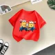 thumbnail image 3 of Camiseta de algodón de verano para niños con diseño de Papá Despicable, cómoda e informal, para bebés, con los Minions divertidos, para niños y niñas, 3 of 5