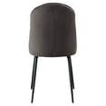 thumbnail image 6 of Newboti Furniture Grey and Black Tufted Back Dining Chairs (Set of 2) 24846, 6 of 8