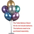 thumbnail image 2 of chalian - 28" Height Table Balloon Stand Kit for Birthday Party Wedding Decorations, Balloons Arch Kit for Graduation Party and Christmas Balloon Decorations (4 Pack), 2 of 11