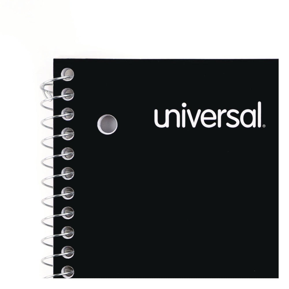 Wirebound 70-Sheet 1-Subject Medium/College Rule 10.5 in. x 8 in. Notebook - Assorted Color Covers (4-Piece/Pack)