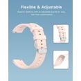 thumbnail image 4 of Bandas de silicona para reloj inteligente Garmin Venu 4 de 41 mm, color rosa, 4 of 6