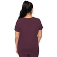 thumbnail image 4 of MED COUTURE Women Knit Back Top, Color: Navy, Size: M (8478-NAVY-M), 4 of 8