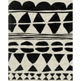 thumbnail image 2 of Wang, Melissa 26x32 Black Ornate Wood Framed with Double Matting Museum Art Print Titled - Monochrome Quilt II, 2 of 4