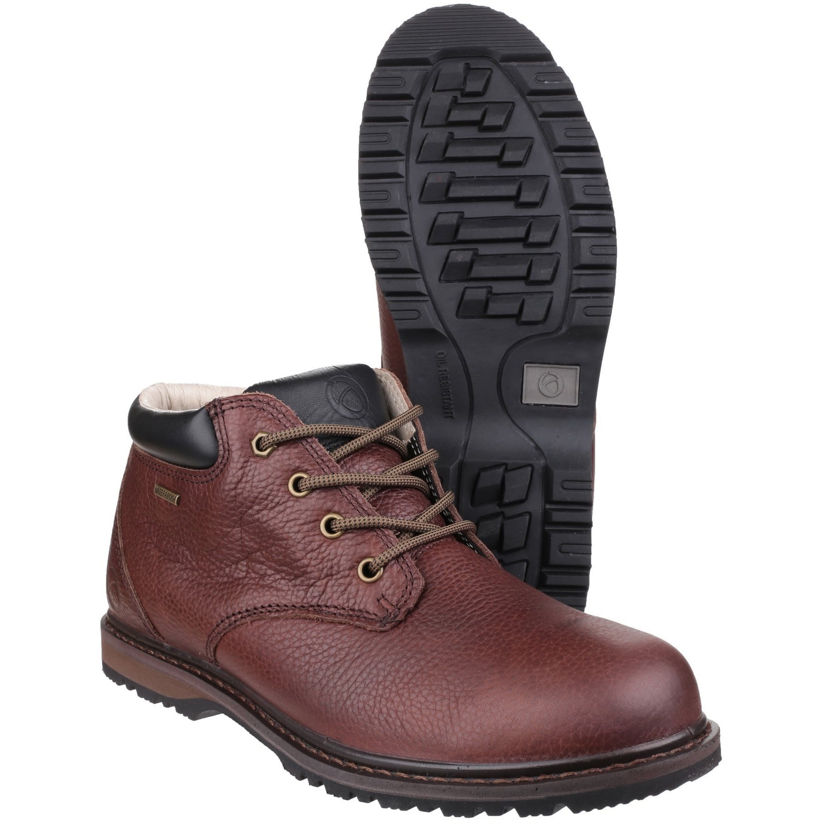Cotswold Mens Bredon Lace Up Leather Hiking Boots | Walmart Canada
