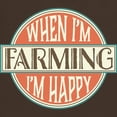 thumbnail image 3 of CafePress - Happy Farmer Dark T Shirt - 100% Cotton T-Shirt, 3 of 4