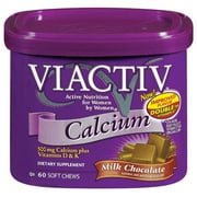 Viactiv Milk Chocolate Calcium Chews, 60ct