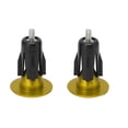 thumbnail image 4 of Bike Grip Plugs, 2pcs Bicycle Handlebar Plugs  For 15-23.5mm Inner Diameter Gold, 4 of 8