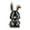 Black, variant on Kyusrd Foldable Bunny Phone Bracket Mobile Phone Desktop Cute Card Ventilated Student Gift Suitable For Flat Panel Live Broadcast