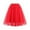 Red, variant on CIENVNSTG Women Flowy Skirts A Line High Waisted Knee Length Layered Party Midi Skirt Plus Size Tulle Dress Fashion Outfits Black L
