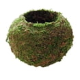 thumbnail image 1 of Maceta de jardín en miniatura, bola de musgo, bonsái, decorativa, trenzada, diámetro 9-18 cm 9cm, 1 of 8