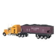 thumbnail image 1 of Transport Truck Model,  1:65 Pull Back Trucks Safe Interactive Alloy  For Kids 1,2, 1 of 8