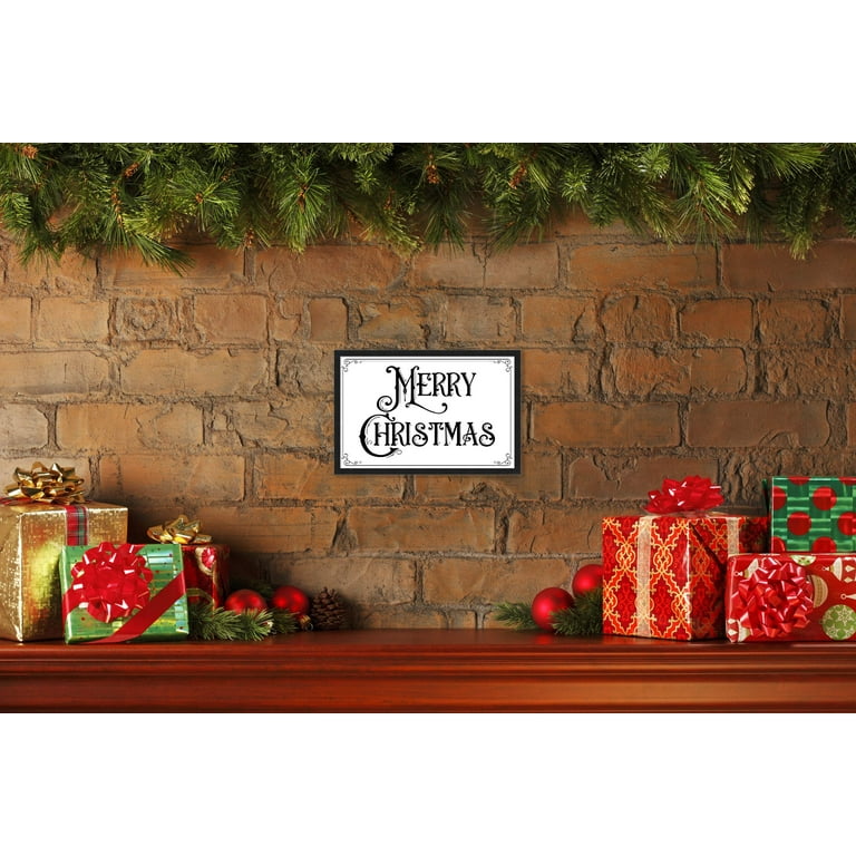Vintage Merry Christmas 9.5