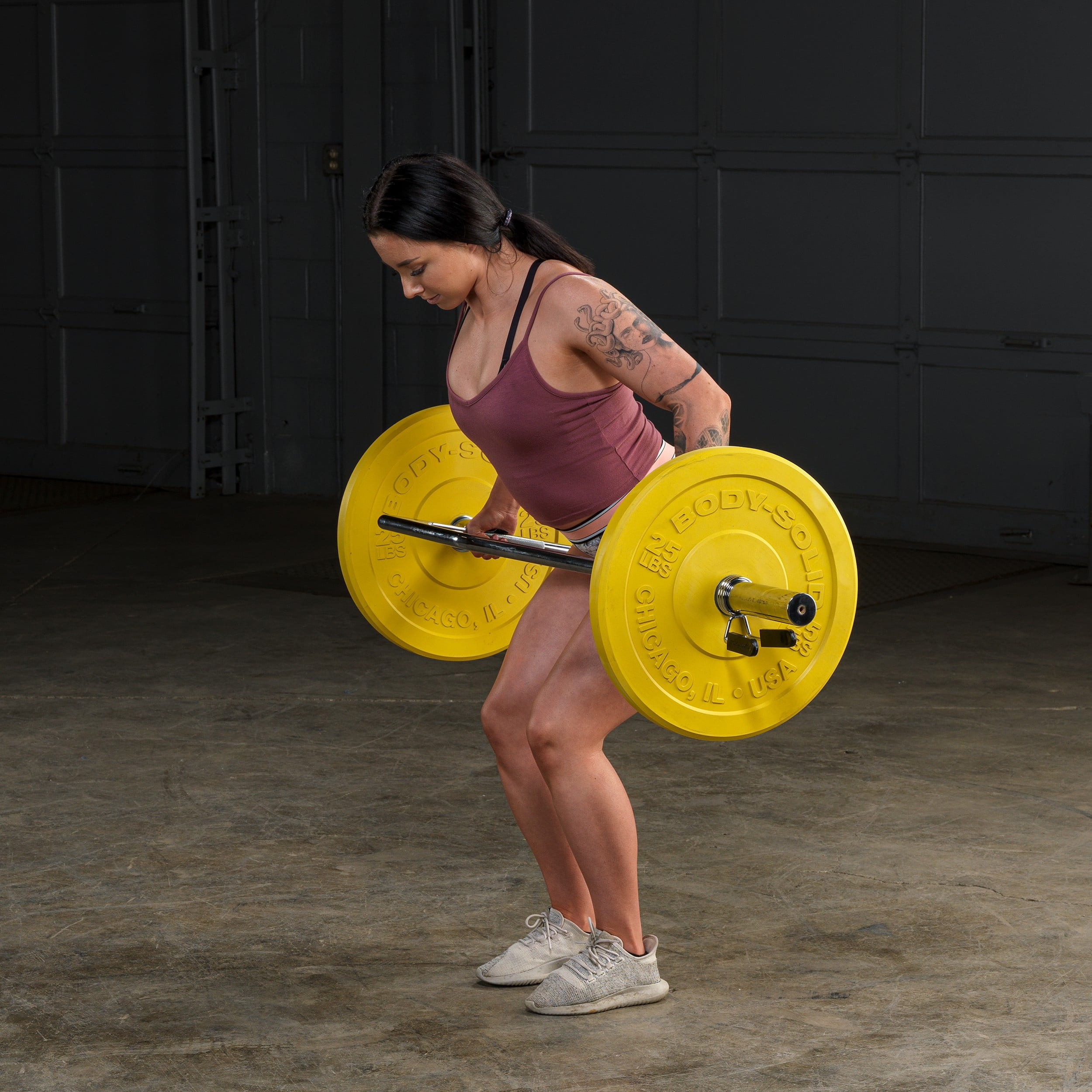 OTB50 Olympic Shrug Bar