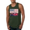 thumbnail image 2 of Wild Bobby Ford Shelby Vintage USA Country Plate Men Tank Top, 2 of 6