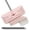 Pink, variant on Flat Mop, Microfiber Mops for Floor & Wall Cleaning, 60" Long Handle with Flexible 13" Flat - Pink