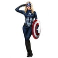 thumbnail image 3 of Marvel Captain America Women's Costume, 3 of 11
