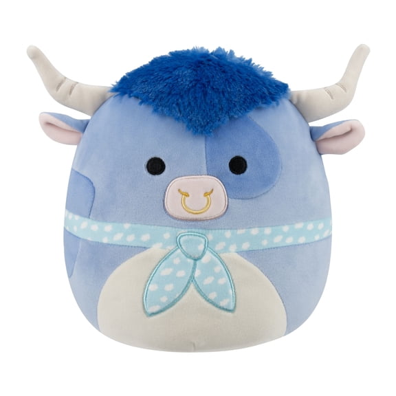 Squishmallows 2026 Easter Squad 8" Bermayeh the Highland Cow Plush Doll Toy