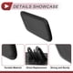 thumbnail image 4 of Tapa de boquilla de lavaparabrisas del lado derecho delantero Unique Bargains No.39863944, cubierta de moldura de parachoques para Volvo C30 2010-2013 2.5L L5, plástico negro, 1 pieza, 4 of 7