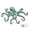 Green, variant on Retro Styles Iron Octopuses Shaped Hook Wall Mounted Organiser Decorative Hanger For Keys And Small Items