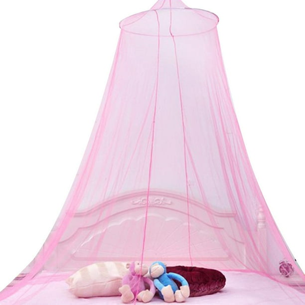 Mosquitera plegable de tres puertas yurta mongol, cúpula, mosquitera, techo colgante, dormitorio, cama doble, dosel Scienceny JJ65377-02B
