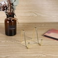 thumbnail image 5 of Plate Stands for Display Iron Easel Plate Holder Display Stands Metal Frame Holder Stands for Pictures, Photo, Decorative Plate Dish and Tabletop Art, 5 of 6