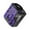 Purple, variant on LPSSTORE Portable Fan Airstream Compact Waist Clip Fan Digital Display Rechargeable Personal Cooler for Outdoor Work Hiking