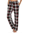 thumbnail image 1 of Men Soft Flannel Checked Pajama Pants, 1 of 2