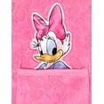thumbnail image 4 of Disney Daisy Duck Minnie Mouse Loop Terry Cloth Hooded Swim Cover Up UPF 50+ Infant to Little Kid, 4 of 5