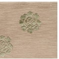 thumbnail image 3 of Martha Stewart  by  Medallions Silk/ Wool Rug Rattan 5'6" x 8'6" 6' x 9', 5' x 8' Indoor Living Room, Bedroom, Dining Room, 3 of 3