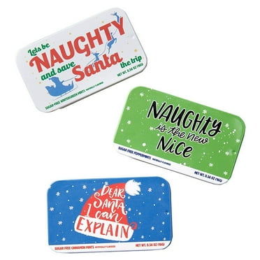 Sets of 3 Novelty Mint Tins - Naughty