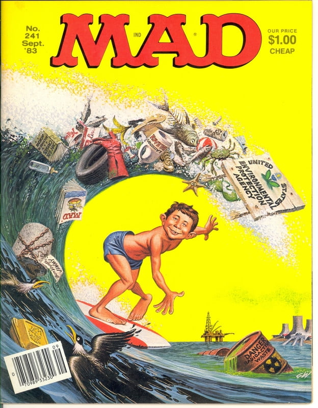 MAD Magazine Vintage Collectible #241 SEPT 1983