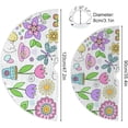thumbnail image 3 of FMSHPON Easter Xmas Christmas Tree Skirt Stand Mat for Holiday Party Decoration Indoor Outdoor 48 inches, 3 of 6