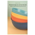 EcoFriendly Wheat Straw Set of 8 Dinnerware Set Lightweight, Microwave and Dishwasher Safe