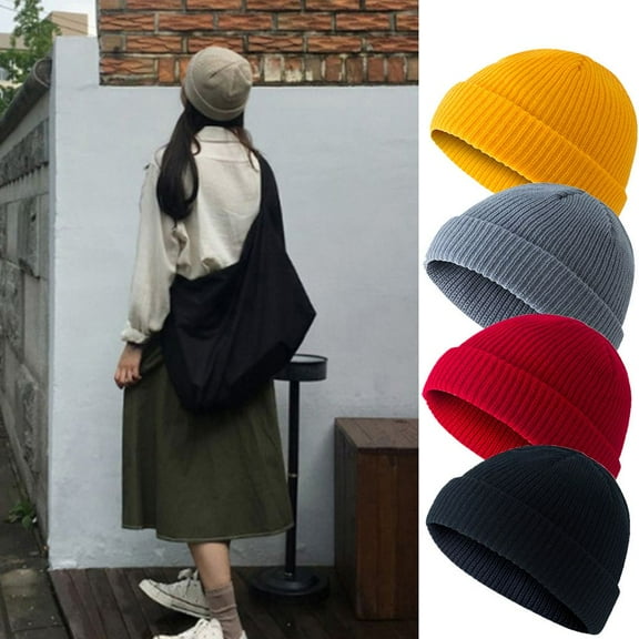 SPRING PARK Warm Soft Beanie Knit Ski Cap Skull Hat Warm Solid Color Winter Sport Hat