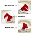 thumbnail image 3 of unbranded 6Ud Para Servilletas Con Decorativos Para Y Fiesta En Casa, 3 of 8