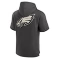 thumbnail image 3 of Men's Fanatics Charcoal Philadelphia Eagles Elements Future Ground Lettering Short Sleeve Pullover Hoodie, 3 of 3