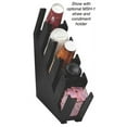 thumbnail image 2 of Hoffman Dispense-Rite Counter-Top Cup And Lid Organizer, 24-1/2" x 5-1/4" x 23", Black, 2 of 2