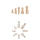 thumbnail image 1 of Soporte de Determinado de Las Pueblos Del Soporte de 17pcs, 1 of 9