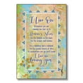 thumbnail image 2 of I Live On Wood Plaque with Easel and Hanger 6 inches x 9 inches, 2 of 2
