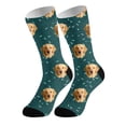 thumbnail image 3 of Stockings For Adults Funny Animal Print Bone Design Comfortable Stretchable Stockings Stocking For Home And Leisure 5PCS, 3 of 8