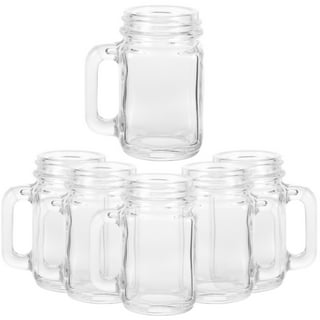 Mason Jar Glass Citrus Juicer with Stainless Steel Seal Lid 3Piece Glavers Original Mason Glass 33.8 oz. Canning Jar with Reamer and Lid Lemon
