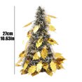 thumbnail image 2 of TERGAYEE Creative Small Christmas Tree with Sequins Tree Leaf Decoration, Desk Decor Christmas Decorations Tabletop Christmas Trees Christmas Gifts for Women, 2 of 4