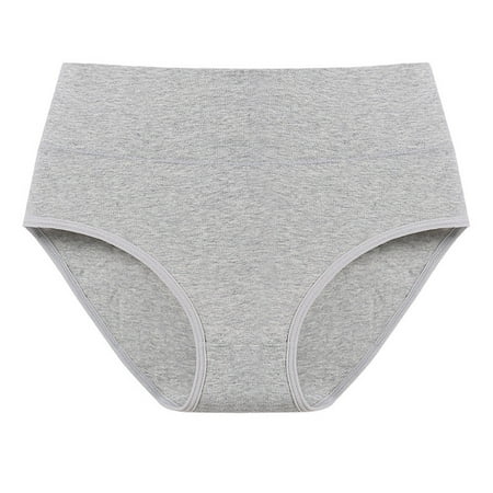 SnnmBlm Tummy Control Shapewear Panties for Women-High Waisted Body Shaper Underwear Seamless Shapewear Panty Girdle Gray XL