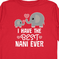 thumbnail image 4 of Inktastic Best Nani Ever Grandchild Gift Boys or Girls Long Sleeve Toddler T-Shirt, 4 of 5