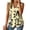 A1_Yellow, variant on VISALY Sleeveless Button Down Vest for Women V Neck Loose Casual Waistcoat with Pockets Polka Dot Printed Layering Outerwear Loose Business Dressy Casual Work Office Waistcoat Blazer Vest Beige L