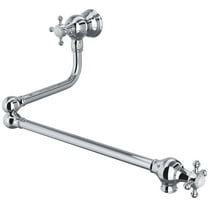 Perrin And Rowe U.4798X-2 Edwardian 1.8 GPM Wall Mounted Single Hole Pot Filler - Chrome