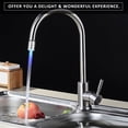 thumbnail image 1 of Touch Kitchen Sink Water Faucets with Adjustable Pull Down Sprayer Head, Stainless Steel Bathroom Tap with Pull Out Sprayer, Fingerprint Resistant Kitchen Faucet Home Improvement, 1 of 6