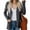 Dark Gray, variant on Jacenvly Cardigans for Fall/Winter Women Solid Color Casual Sleeve Loose Buttoncardigan Jacket Coat with Pocket